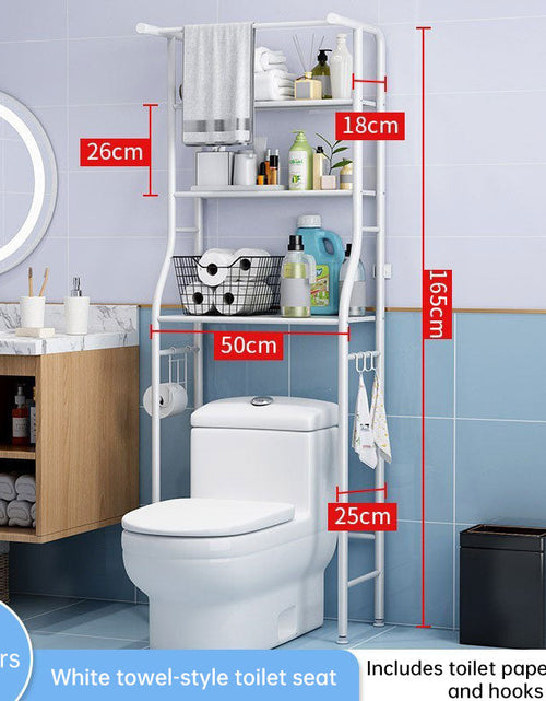 Load image into Gallery viewer, Modern Toilet Overhead Cabinet - Karawan - Space-Saving Bathroom Storage, 166x65x25cm
