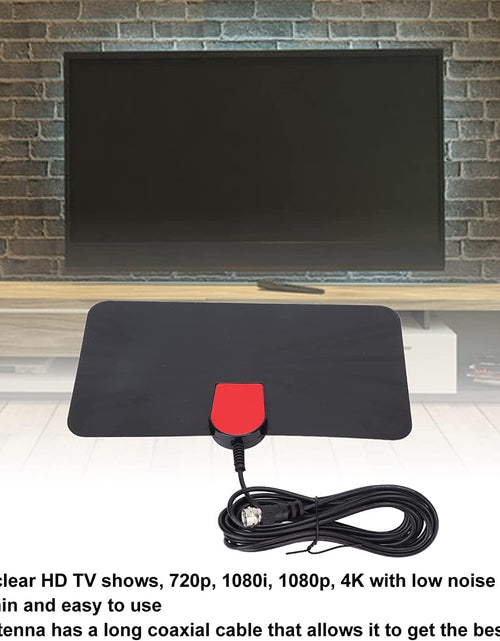 Load image into Gallery viewer, Digital Indoor TV ANTENNA-1080P 4K HDTV Antenna 100 Miles / 160km Receiving Range UHF 470-862MHz
