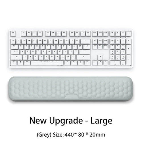 Load image into Gallery viewer, Keyboard mouse wrist rest ergonomic office typing protect relax wrist memory foam mouse pad computer notebook mouse pad
