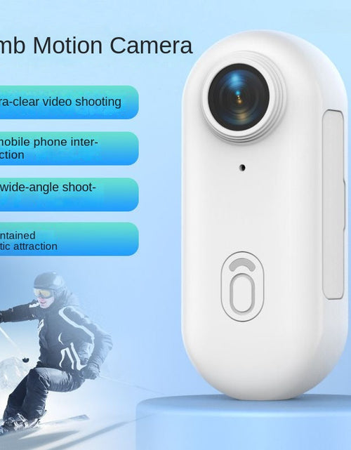 Load image into Gallery viewer, Thumb Bike Camera Magnetic Back Clip Sports Camera Thumb Recorder Pet
