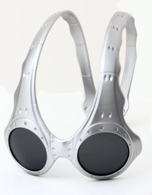 Load image into Gallery viewer, Unisex Over - The - Top Sunglasses. Ideal for outdoor cycling and sports. Fashionable retro - style metal - framed glasses.
