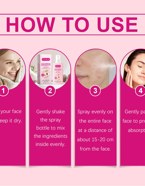 Load image into Gallery viewer, OUHOE Lactic Acid Facial Spray, Gently Moisturizing, Refreshing And Brightening Skin Tone Nourishing Facial Hydrating Treatment Spray
