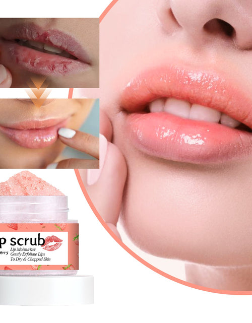 Load image into Gallery viewer, EELHOE Strawberry Lip Scrub, Moisturize Lips, Prevent Dry Crack, Moisturize Dead Skin, And Fade The Corners Of Lips

