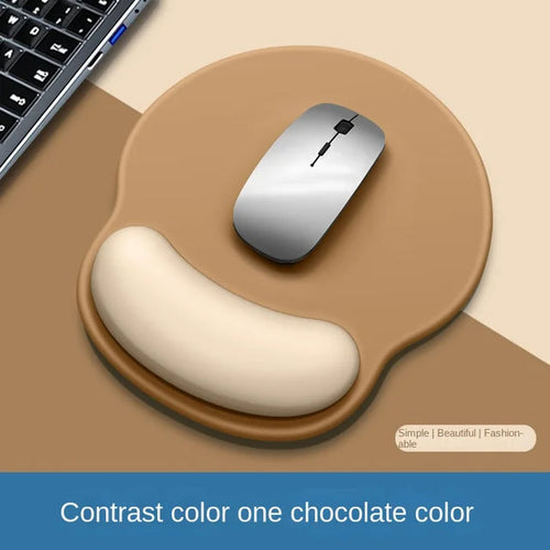 Load image into Gallery viewer, Gradient Mouse Pad Wrist Guard with Logo Female Wrist Guard Mouse Pad Wrist Support Computer Silicone Mouse Pad Wholesale

