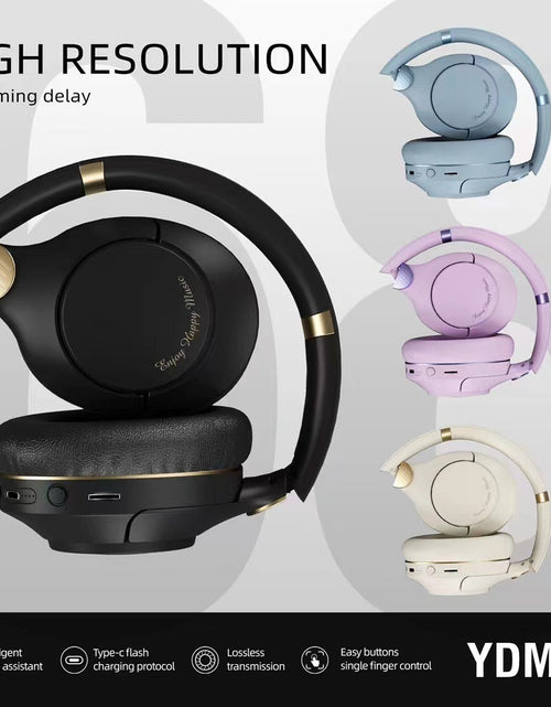Load image into Gallery viewer, YDM68 new wireless Bluetooth headset with heavy bass gaming headset
