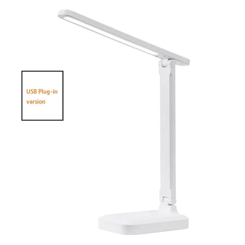 Load image into Gallery viewer, Eye protection desk lamp touch dimming color adjustment desk charging bedside LED reading desk lamp
