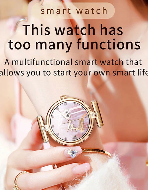 Load image into Gallery viewer, AK62 Smart Watch Women 1.09 Inch HD Screen Custom Watch Face Sports Fitness Tracker Bluetooth Call Lady Smartwatch 2024
