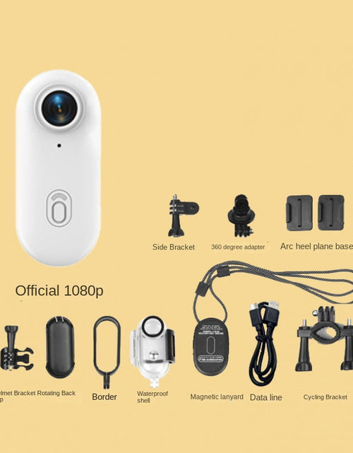 Load image into Gallery viewer, Thumb Bike Camera Magnetic Back Clip Sports Camera Thumb Recorder Pet
