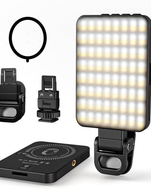 Load image into Gallery viewer, Magnetic fill light LED video conference phone fill light camera photography live broadcast photography pocket light
