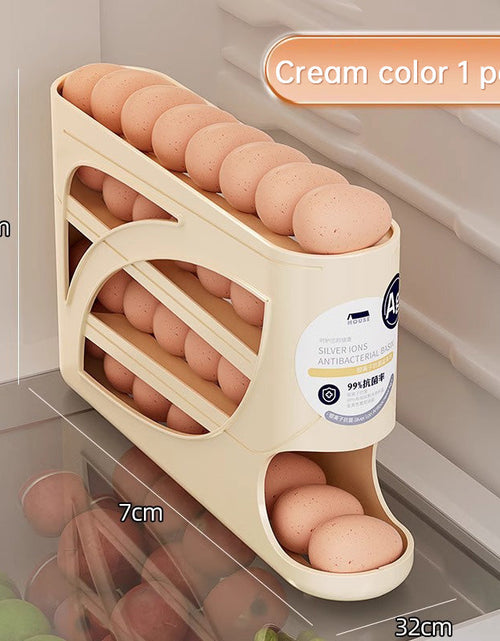 Load image into Gallery viewer, Slide-Roll Egg Box (Fridge Side Door Special Fresh-Keeping)
