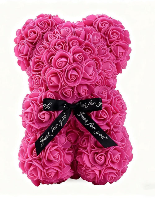 Load image into Gallery viewer, Mother's Day Gift 25cm Foam Flower Bear PE Rose Flower Bear PVC Gift Box Valentine's Day Cross-border Bestseller

