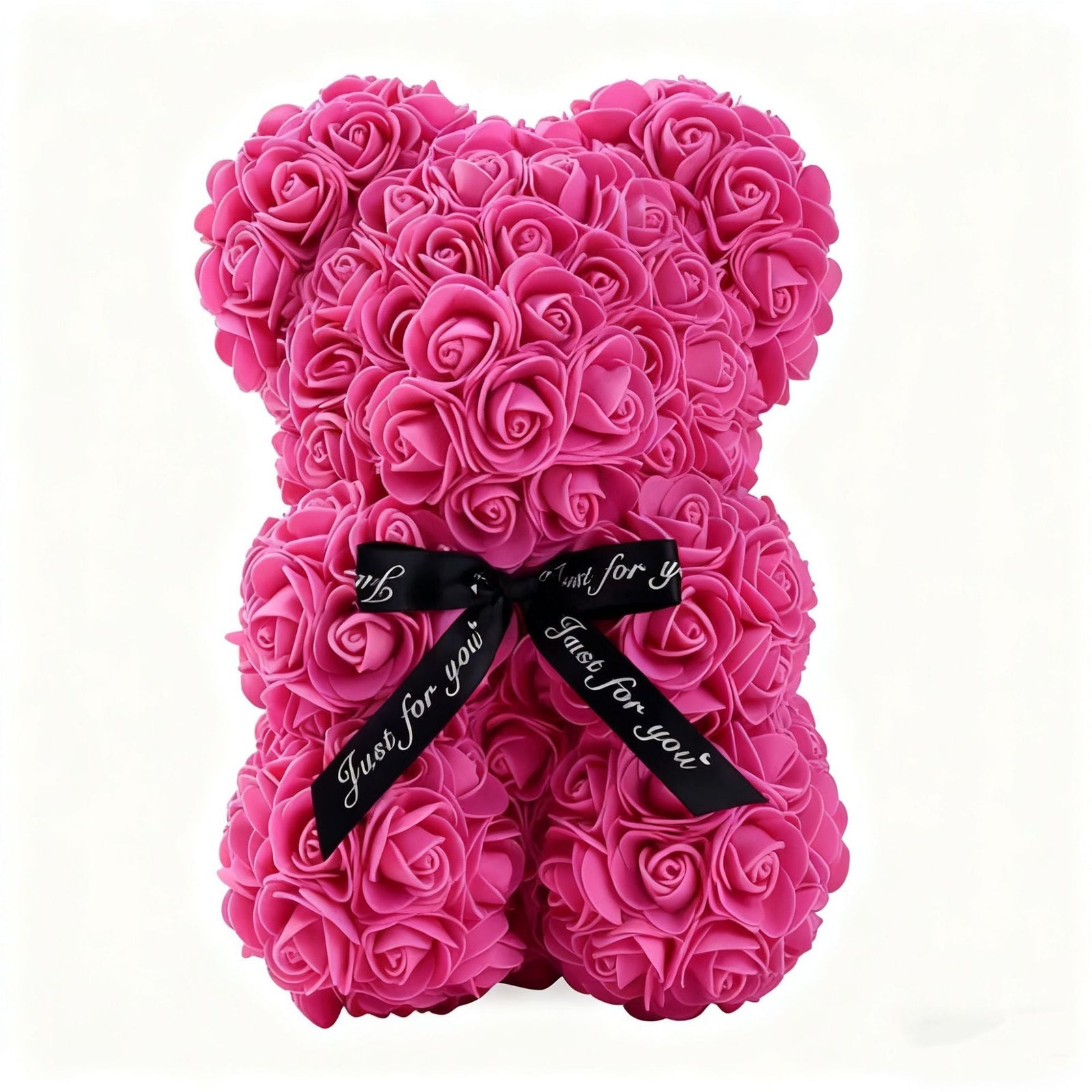 Mother's Day Gift 25cm Foam Flower Bear PE Rose Flower Bear PVC Gift Box Valentine's Day Cross-border Bestseller