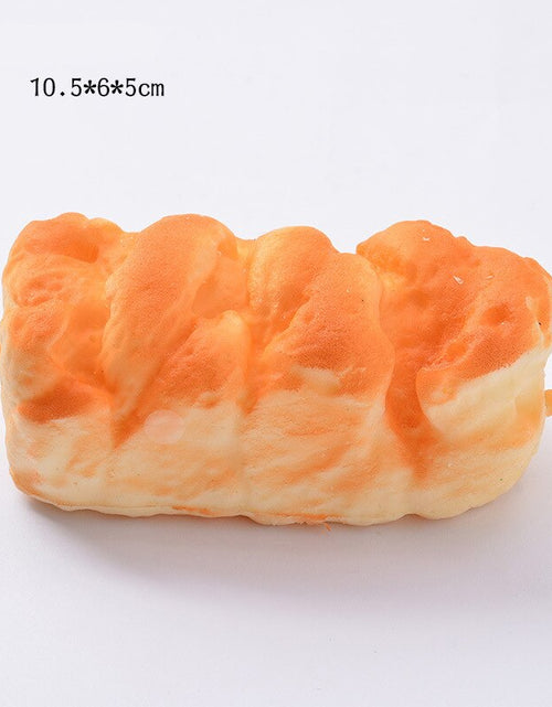 Load image into Gallery viewer, Squishy Food Creative Simulation Bread Toast Donuts Slow Rising Squeeze Stress Relief Toys Spoof Tease People Desktop Decoration
