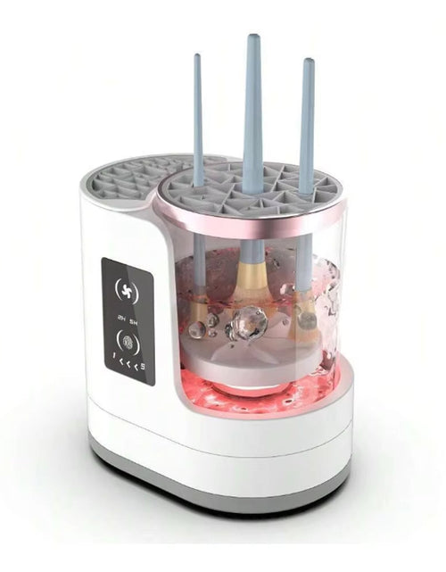 Load image into Gallery viewer, Electric Makeup Brush Cleaner Rechargeable Makeup Brushes Cleaning Tool Automatic Makeup Brush Cleaning Stand Device
