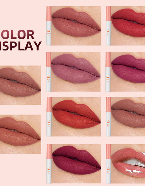 Load image into Gallery viewer, 10 PCS Lana Del Rey Lipstick Matte Non Stick Cup Lip Gloss Smoke Pipe Lip Gloss Set Velvet Liquid Lipstick European Makeup
