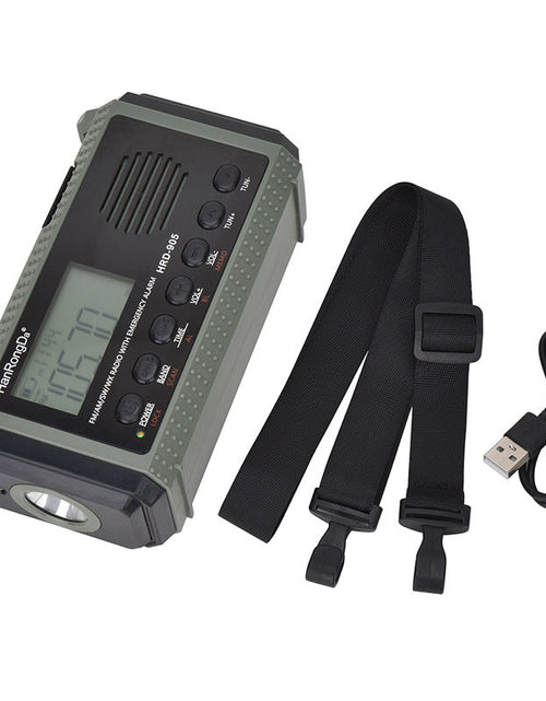 Load image into Gallery viewer, Radio disaster prevention and emergency full band radio solar charging lighting mobile portable radio
