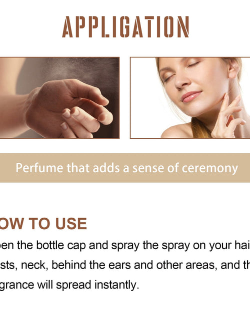 Load image into Gallery viewer, Perfume Spray Fresh Lasting Fragrance Non-Pungent Women's Date Perfume Spray
