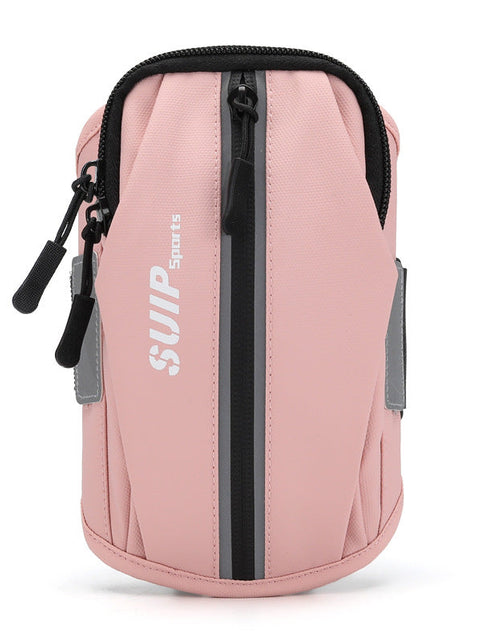 Load image into Gallery viewer, Outdoor fitness arm bag elastic men's and women's universal arm cover wrist bag fashionable waterproof running phone arm bag
