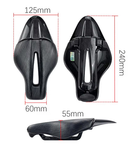 TT Time Trial/MTB Cycling Saddle: Seatless Triathlon Option for Road & Fixed-Gear Bikes