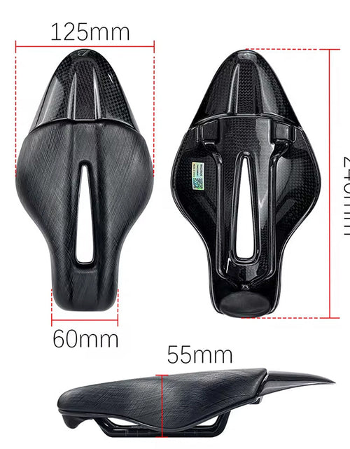Load image into Gallery viewer, TT Time Trial/MTB Cycling Saddle: Seatless Triathlon Option for Road &amp; Fixed-Gear Bikes
