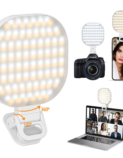 Load image into Gallery viewer, Mobile phone fill light, live broadcast ring light, computer laptop photography light, LED video conference fill light
