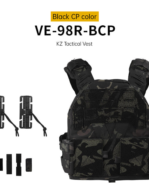 Load image into Gallery viewer, Dual-Mode Tactical Vest: Agilite G-Hook &amp; Quick-Release Cummerbund Conversion Kit for KZ
