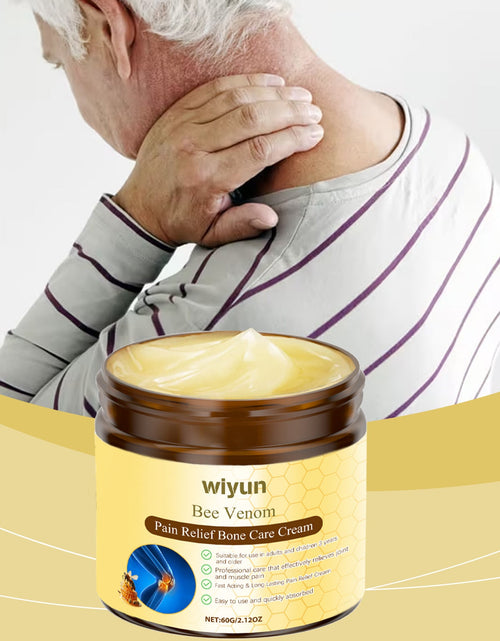 Load image into Gallery viewer, Wiyun Bee Venom Joint Care Cream Gentle And Soothing Wrist Knee Massage Body Topical Daily Care Cream
