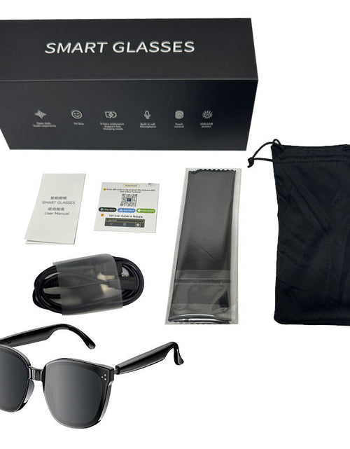 Load image into Gallery viewer, HY-C8 AI Intelligent Translation Wireless Bluetooth Glasses Earphones 75 Language Conference Simultaneous Interpretation
