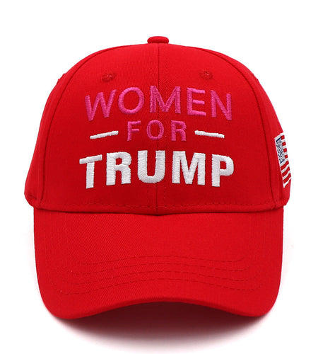 American advertising hats men's and women's baseball caps cotton embroidered hats Trump hats