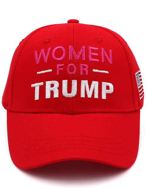 Load image into Gallery viewer, American advertising hats men's and women's baseball caps cotton embroidered hats Trump hats
