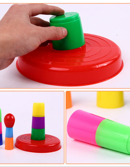 Load image into Gallery viewer, Creative Stacking Music Set Circle Toy Large Parent Child Throwing Ring Children's Stress Relieving Toy
