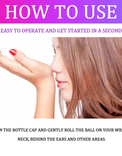 Load image into Gallery viewer, Ball Perfume, Fresh Light Fragrance Natural Lasting Fragrance Portable Niche Dating Perfume
