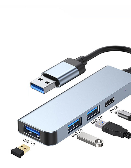 Load image into Gallery viewer, Type-C4-in-1 docking station 3.0USB laptop MacBook hub splitter
