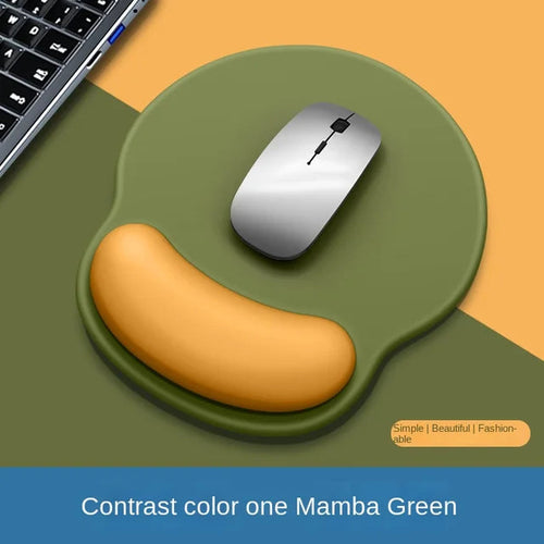 Load image into Gallery viewer, Gradient Mouse Pad Wrist Guard with Logo Female Wrist Guard Mouse Pad Wrist Support Computer Silicone Mouse Pad Wholesale
