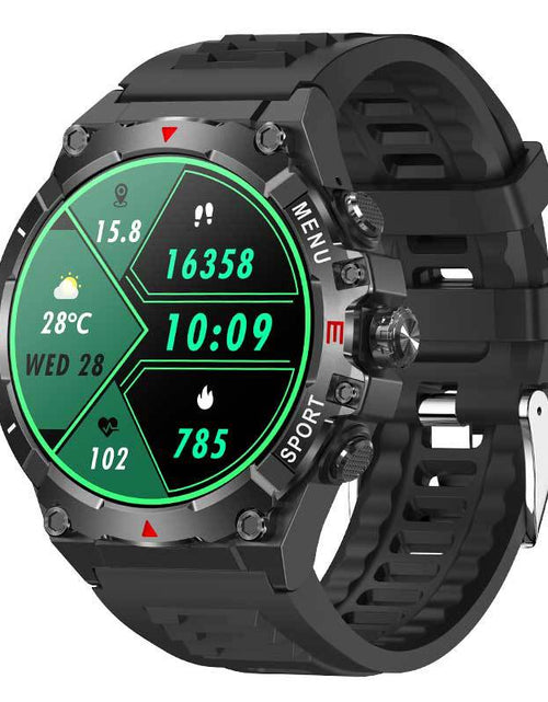 Load image into Gallery viewer, TG02 Outdoor Smart Watch GPS Positioning Altitude Pressure Compass Heart Rate Bluetooth Call Sports Watch
