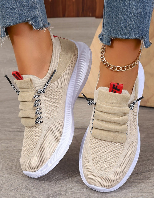 Load image into Gallery viewer, Women’s Non-Slip Round-Toe Casual Sneakers
