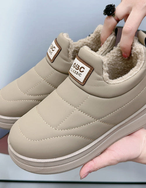 Load image into Gallery viewer, Women’s Cold-Resistant Warm Cotton Shoes
