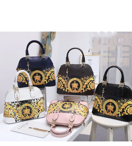 New Floral Women's Handbag and Crossbody Bag