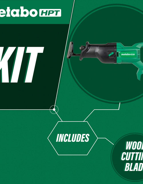 Load image into Gallery viewer, Metabo HPT CR18DBQ4M 18V MultiVolt Cordless Reciprocating Saw (Tool Body Only)
