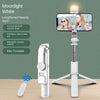 Q02S-White 104CM (Stainless Steel Tube + Three-Color Supplementary Light)