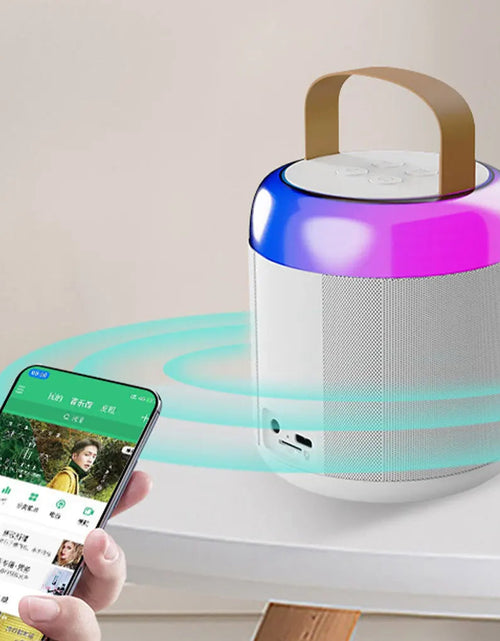 Load image into Gallery viewer, Y2  High-fidelity Sound KaraokesMachine For Immersive Singing Experience Lightweight And Portable 1microphone pink
