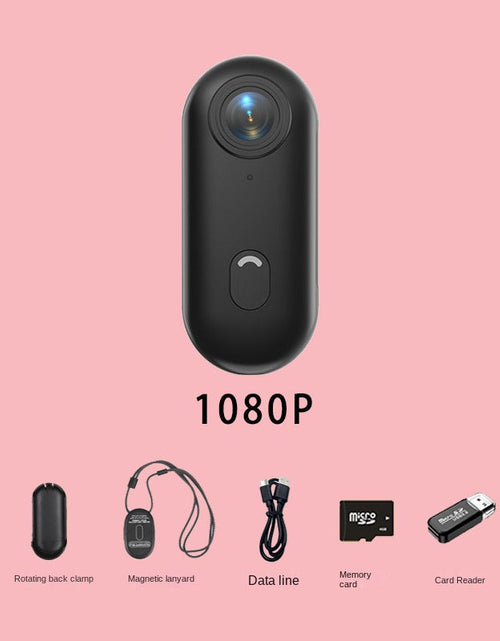 Load image into Gallery viewer, Thumb Bike Camera Magnetic Back Clip Sports Camera Thumb Recorder Pet
