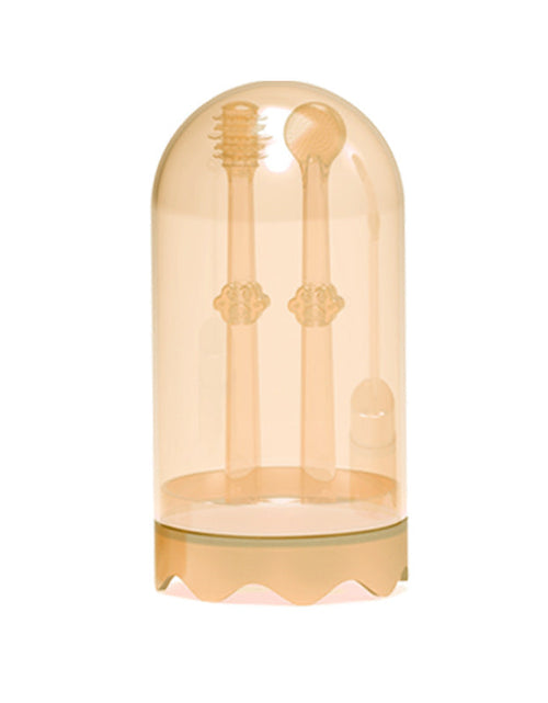 Load image into Gallery viewer, Baby Toothbrush Tongue Coating Baby Teeth Deciduous Teeth Silicone Newborn Early Brush
