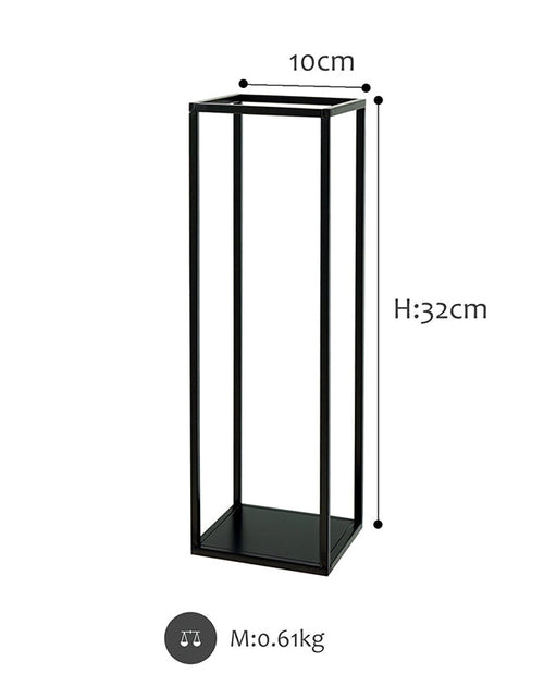 Load image into Gallery viewer, Tea Break Dessert Rack Set Simple Modern Black Iron Cake Plate Marble Tray Creative Cake Rack

