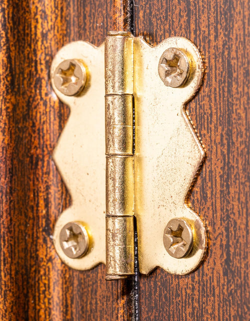 Load image into Gallery viewer, PATIKIL Jewelry Box Hinges 3/4 Inch 8 Pack Gold with Screws Butterfly
