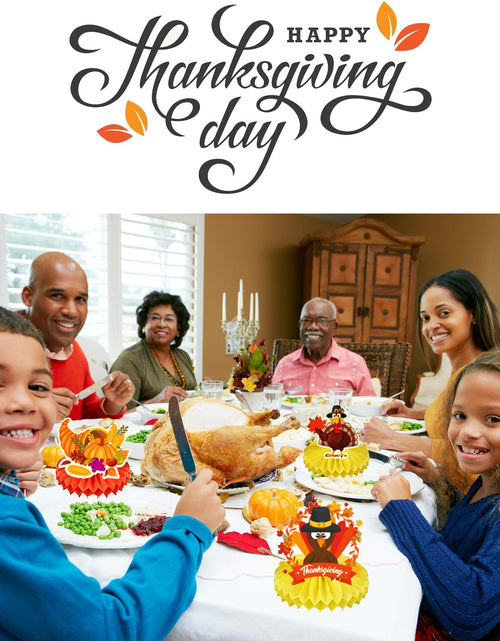 Load image into Gallery viewer, Qpout 9-Piece Thanksgiving Fall Party Table Centerpiece Decorations
