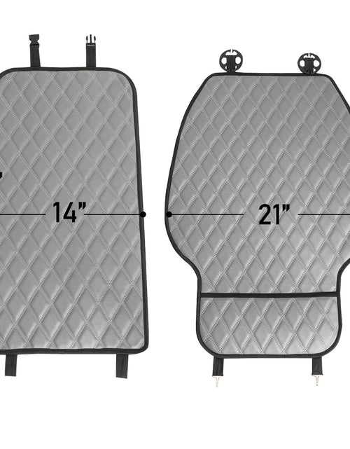 Load image into Gallery viewer, FH Group Car Seat Cushion Faux Leather Airbag Compatible Universal Beige
