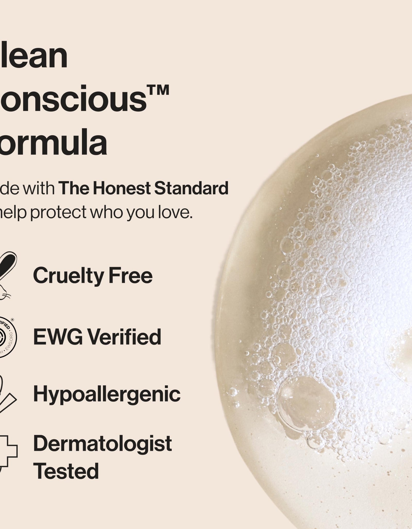 The Honest Company 2-in-1 Baby Shampoo & Body Wash Fragrance-Free 10 fl oz