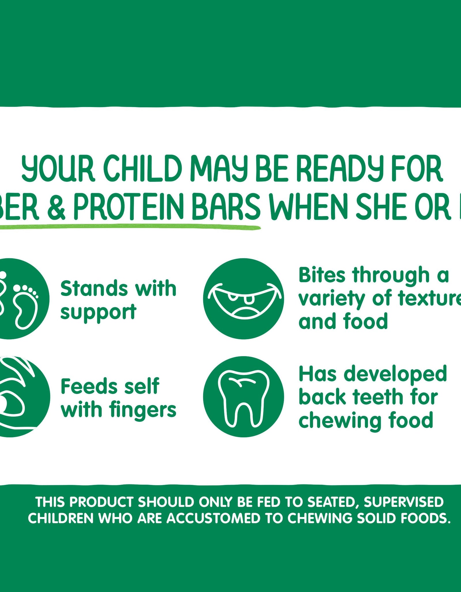 HAPPYTOT Organics Toddler Oat Bars Apple Spinach Soft-Baked 0.88oz 5Count 6 Pack