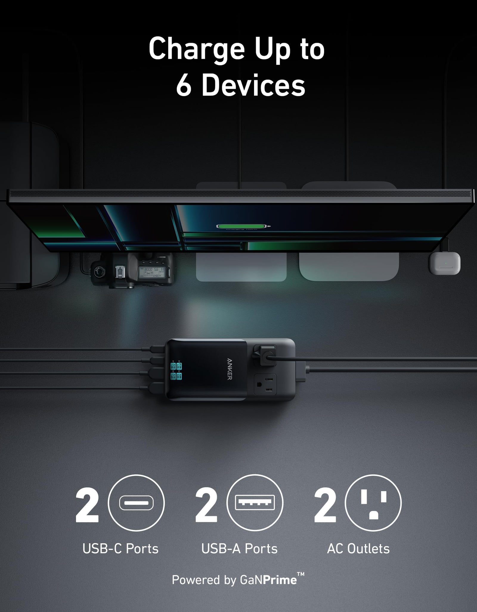 Anker Prime 6-in-1 Charging Station (140W)